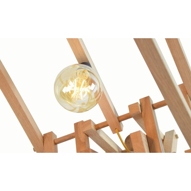 Contemporary Digit Desk and Floor Lamp by Studio Pin, Set of 2 For Sale - Image 3 of 15