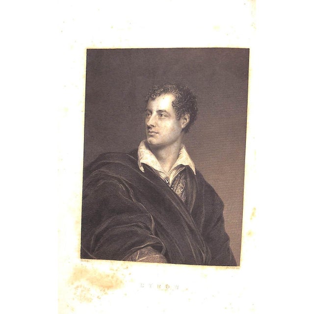 White "The Poetical Works of Lord Byron" 1848 For Sale - Image 8 of 9