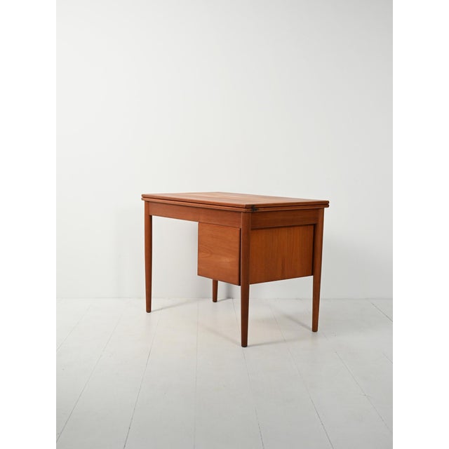 Scandinavian Flip-Top Desk by Børge Mogensen, 1950s For Sale - Image 6 of 16