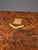 Victorian English Victorian Burr Walnut Table Cabinet With Brass Inlay and Bramah Lock For Sale - Image 3 of 10