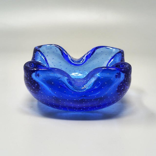 Mid-Century Modern Vintage Italian Ashtray by Flavio Poli for Seguso, 1960s For Sale - Image 3 of 9