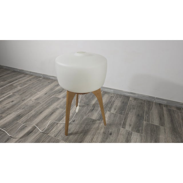 Brown Mid-Century Floor Lamp from Uluv For Sale - Image 8 of 8