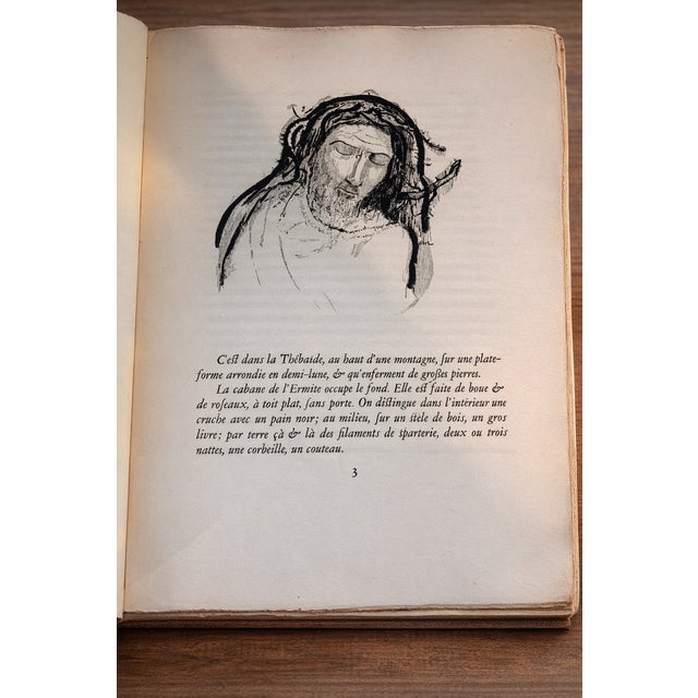 1938 Odilon Redon Illustrated “La Tentation De Saint Antoine” by Gustave Flaubert — Ambroise Vollard Edition, 1938 For Sale - Image 9 of 10