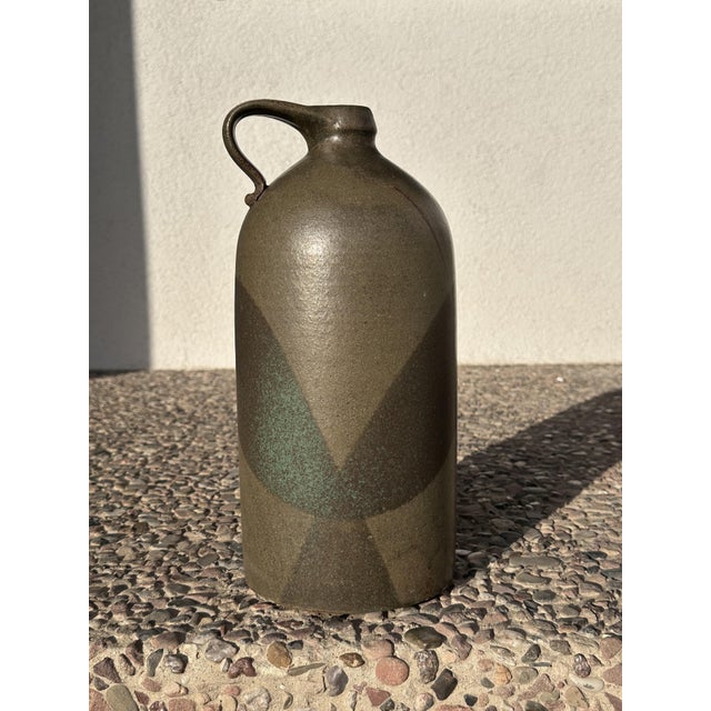 Studio Ceramic Floor Vase, Germany, 1980s For Sale - Image 12 of 18
