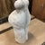 Light Gray Mid 20th Century Holy Family Stone Garden Sculpture For Sale - Image 8 of 10