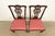 Late 20th Century Stickley Georgian Carved Mahogany Side Chairs or Dining Chairs, Pair For Sale - Image 5 of 14
