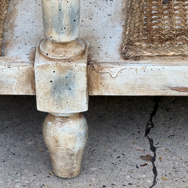 Late 20th Century Swedish Gustavian Style Draper's Table — Newly Painted For Sale - Image 13 of 17