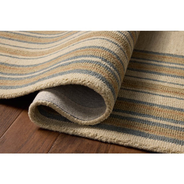 Contemporary Chris Loves Julia x Loloi Alfie Natural / Multi 2'-6" x 7'-6" Runner Rug For Sale - Image 3 of 5