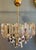 Cristal Triedri Murano Glass Chandelier by Venini For Sale - Image 6 of 18
