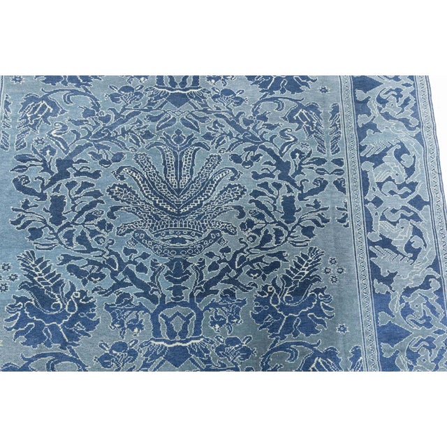 Blue Modern Spanish Design Rug by Doris Leslie Blau For Sale - Image 8 of 9