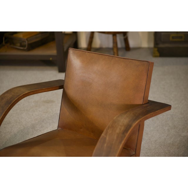 Armchair by Adrien Audoux and Frida Minet for Vibo Vesoul, 1950s For Sale - Image 11 of 15