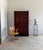 19th C. Walnut Cabinet With Scallop Trim American Primitive Armoire Closet For Sale - Image 9 of 16