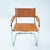 Metal Mid-Century Modern Metal Cantilever in Cognac Brown Leather, 1970s, Set of 4 For Sale - Image 7 of 18