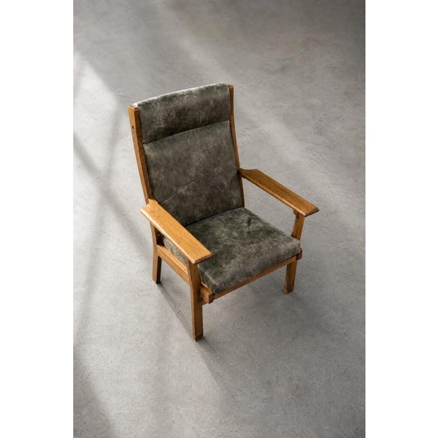 Mid-Century Modern Danish Model GE-181-A Armchair by Hans J. Wegner for Getama, 1950s For Sale - Image 15 of 18