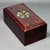 Rosewood Box With Turquoise & Gem Inlay - Chinese Jewelry Storage Chest For Sale In Los Angeles - Image 6 of 9