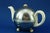 Art Deco Thermal Teapot in White Porcelain and Metal Shell from Bauscher Weiden, Germany, Early 1900s For Sale - Image 5 of 18
