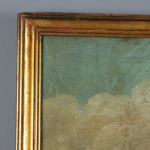 French School Artist, Concert of Love in the Park, 1700s, Oil on Canvas For Sale - Image 8 of 11