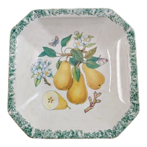 Vintage Himark Italy Square Pasta Serving Bowl