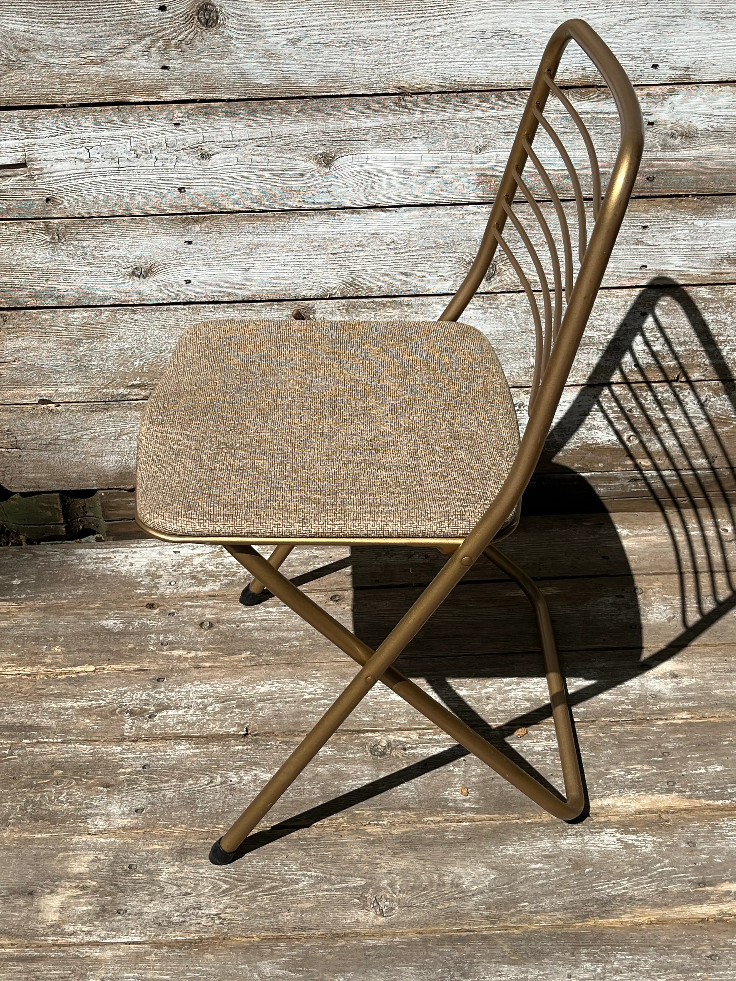 1950s Vintage Cosco Metal Folding Chairs, Set of 6 | Chairish