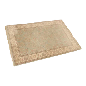 Late 20th Century Persian Kashan Area Rug, 6' x 4'