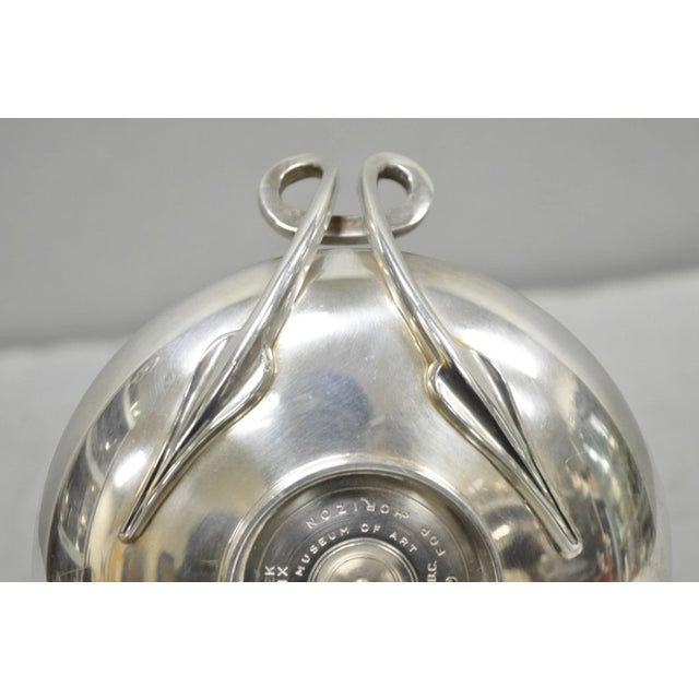 Metal Vintage Gorham Metropolitan Museum of Art Silver Plated Greek Kylix Cup Bowl For Sale - Image 7 of 15