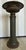 Traditional 19th Century Cast Iron Urn on Pedestal With Original Green Paint For Sale - Image 3 of 4