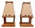 Bamboo Table Lamps, 1950s, Set of 2 For Sale