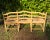 Country French Bench Settee Canned Rush Seats Vintage . Stain in soft Apricot Beige reminiscent of the Timeless Elegance...