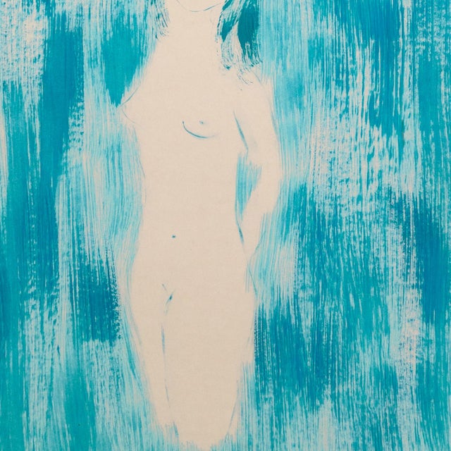 'Standing Nude' by Etienne Ret, Circa 1965, Chouinard, Ecole Des Beaux Arts, Paris For Sale In Monterey, CA - Image 6 of 9