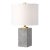 Concrete Base Petite Accent Lamp For Sale