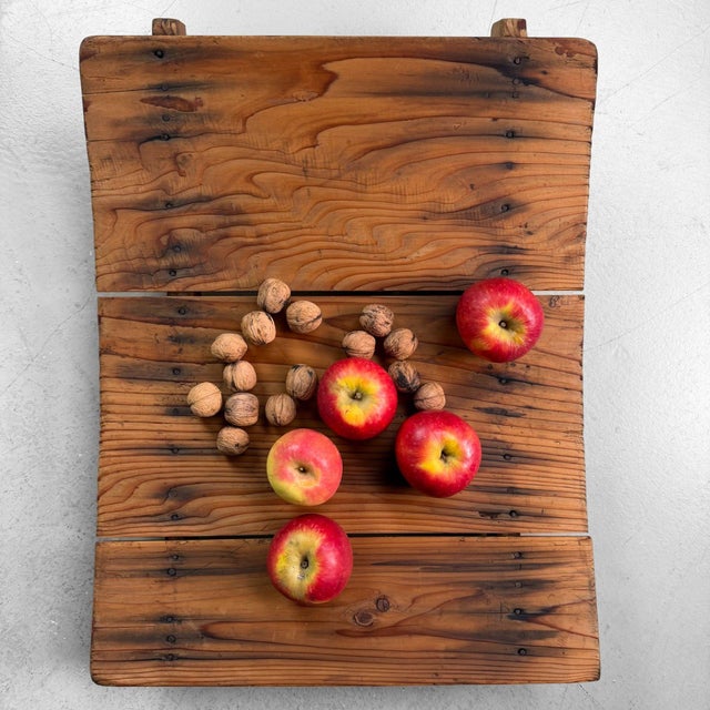 Japanese Wabi-Sabi Wooden Sugi Plateau, 1930s For Sale - Image 11 of 13