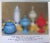 Glass Vintage Murano Barbini Blue Control Bubbles Gold Flecks Italian Art Glass Cookie Jar Container For Sale - Image 7 of 7