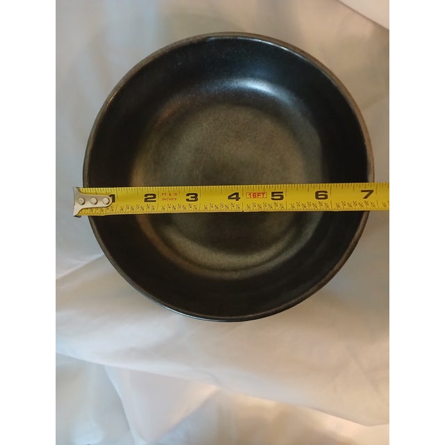 Rare Signed Jia Jia Chen Studio Ceramic Bowl- Date 2017 11 (Fluff Corp Co-Founder. For Sale In Chicago - Image 6 of 6