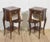 Louis XV Style Bedside Tables with Marble Top, 1890s, Set of 2 For Sale - Image 6 of 11