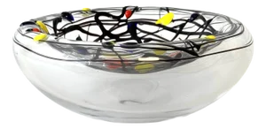 Glass Drip Painting Object by Richard Rooze, 2008