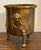 Antique Imperial Russian Tula Hammered Brass Jardinière With Lion Masks, C. 1900 For Sale - Image 14 of 16