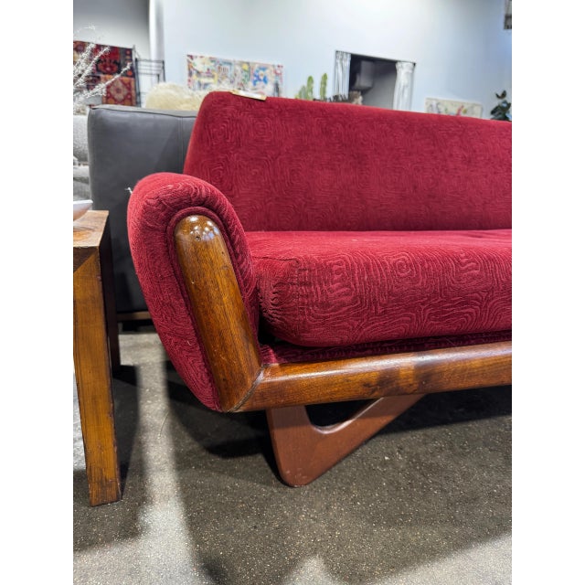 Adrian Pearsall 1960s Attributed to Adrian Pearsall Gondola Sofa For Sale - Image 4 of 6