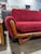 Adrian Pearsall 1960s Attributed to Adrian Pearsall Gondola Sofa For Sale - Image 4 of 6
