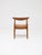 W1 Chair in Oak and Leather by Hans J. Wegner for C.M. Madsen, 1950s For Sale - Image 4 of 13