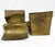 Metal Pair of Mid 20th Century Solid Brass Book Form Bookends | ArtBrass Co. For Sale - Image 7 of 10