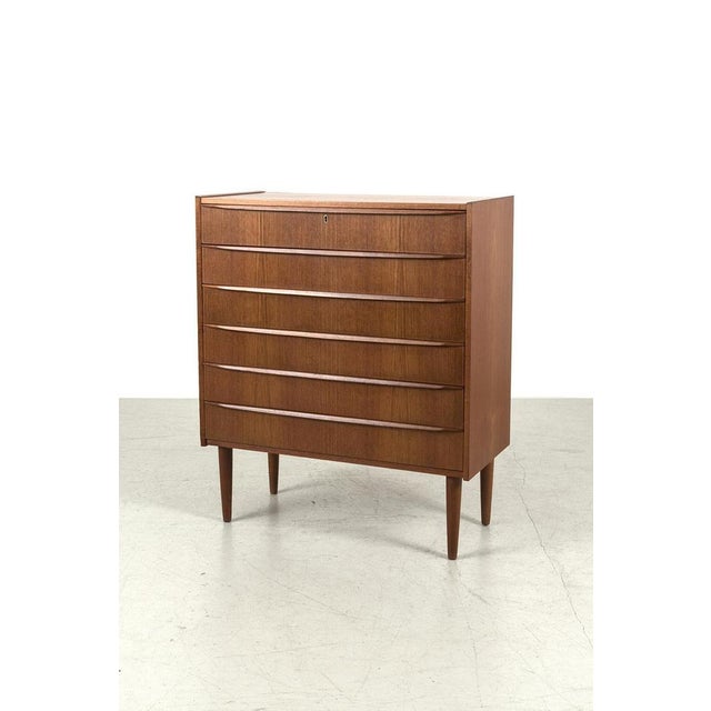 Danish Teak Chest of Drawers For Sale - Image 11 of 11