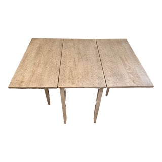 1990s Drop Leaf Dining Table For Sale