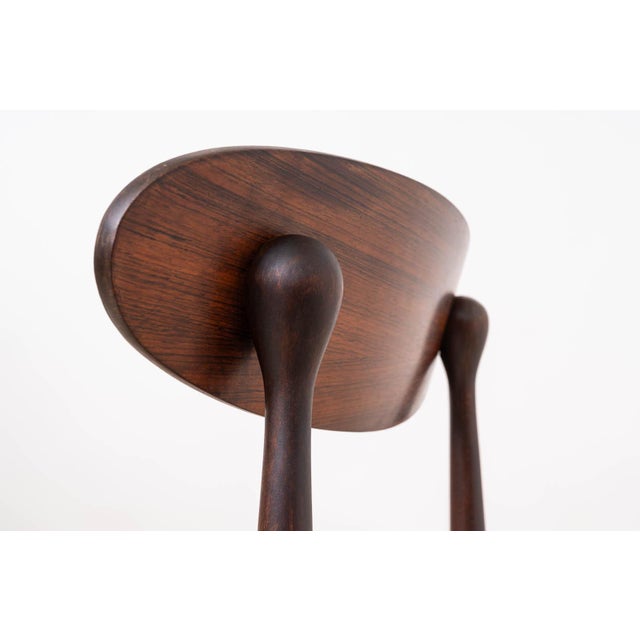 Mid-Century Modern Round Dining Table and No. 125B Chairs by Fredrik A. Kayser, 1960s, Set of 5 For Sale - Image 14 of 18