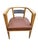 Early Art Deco Modern White Oak Armchair in the Style Josef Hoffmann For Sale - Image 4 of 7