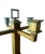 Early 19th Century Modernist Candelabrum in Heavy Brass For Sale - Image 4 of 10