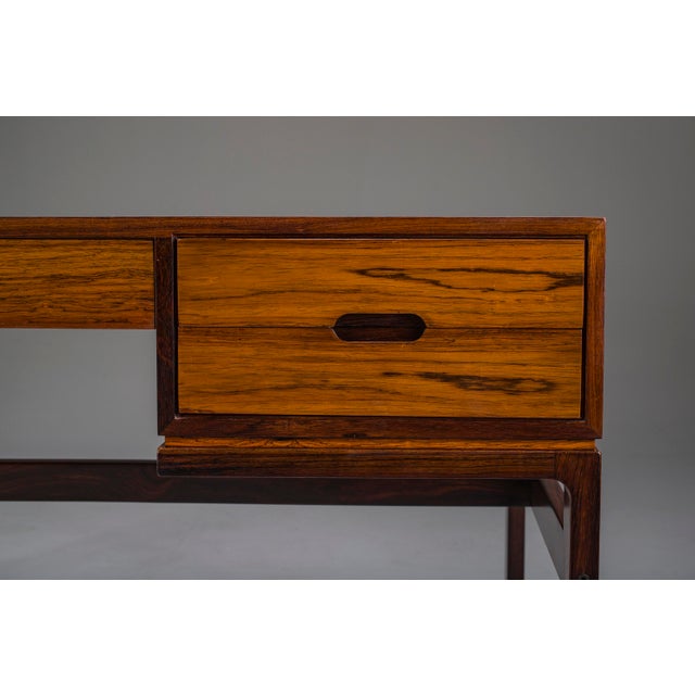 Mid-Century Modern Model 80 Executive Desk by Arne Wahl Iversen for Vinde Møbelfabrik, Denmark, 1950s For Sale - Image 3 of 18
