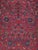 Persian Antique Persian Lavar Kerman Oriental Carpet, Handmade, Red, Ivory, Light Blue For Sale - Image 3 of 13