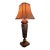 1970s Art Deco Mirror Table Lamp For Sale