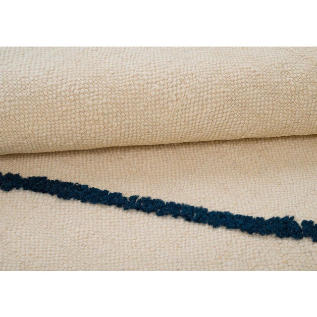 2020s Premium Handwoven Moroccan Wool Rug | 9'7" X 6'6" | One of a Kind For Sale - Image 5 of 10