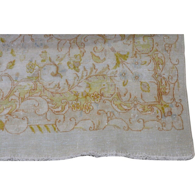 Vintage Turkish Anatolian Professional Hand Knotted Wool Rug, 11'2x22'3 For Sale - Image 4 of 5